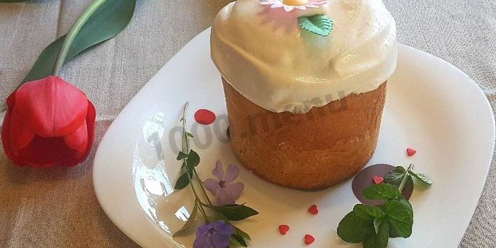 Рецепт куличи на сливочном маргарине