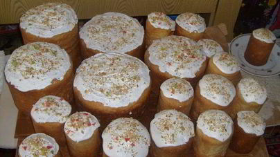 Куличи пасхальные