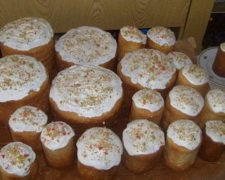 Куличи пасхальные