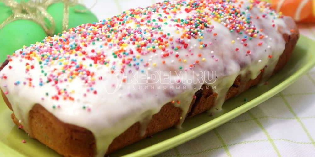 Рецепт лимонный кулич