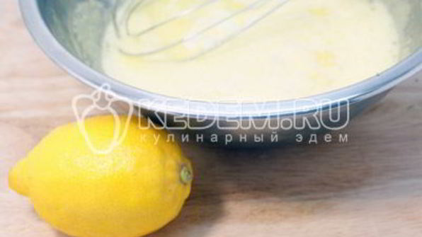 лимонный кулич