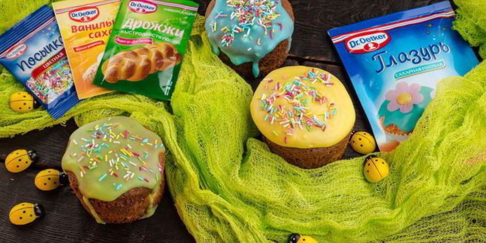 Рецепт мини-куличи с апельсиновыми цукатами