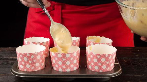 мини-куличи с апельсиновыми цукатами