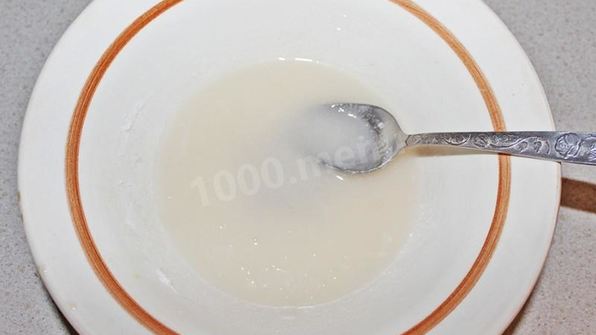 молочная глазурь на кулич