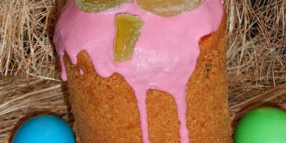 Рецепт нежный пасхальный кулич