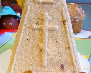 Пасха на топленом молоке