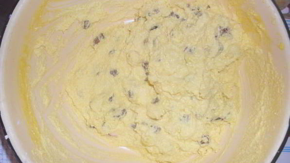 пасха творожная печеная с цукатами и изюмом