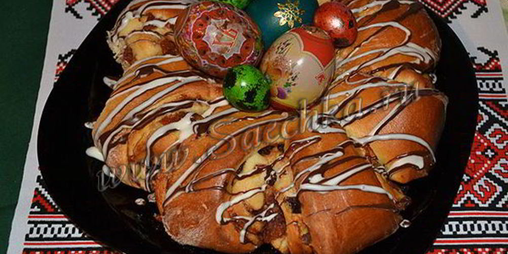 Рецепт пасхальное гнездо