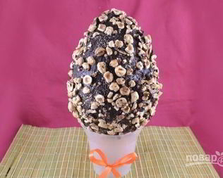 Пасхальное шоколадное яйцо