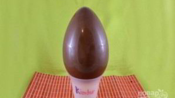 пасхальное шоколадное яйцо