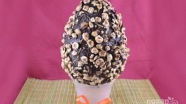 пасхальное шоколадное яйцо