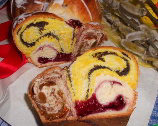 Пасхальный козунак