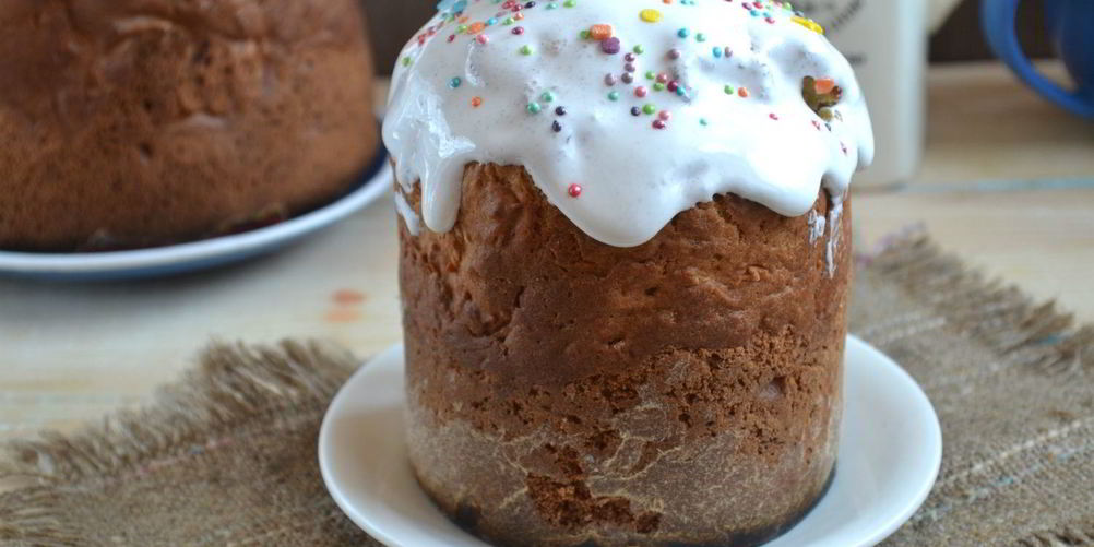 Рецепт пасхальный кулич на сметане без дрожжей