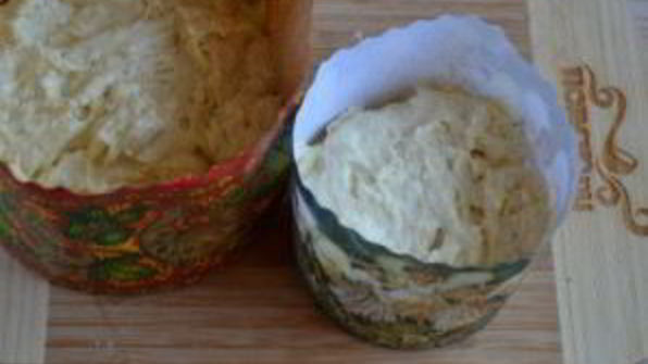 пасхальный кулич на сметане без дрожжей