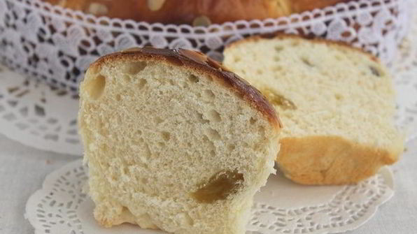 пасхальный кулич на сметане