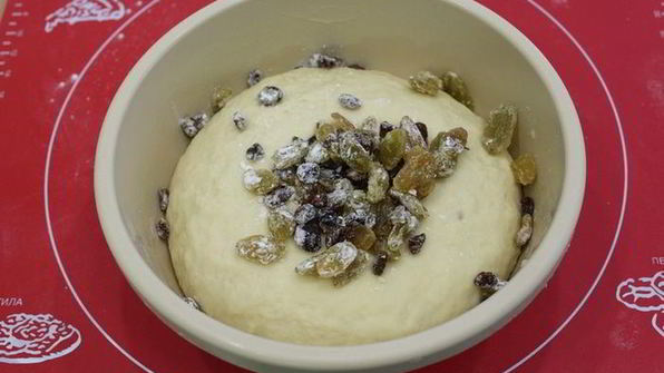 пасхальный кулич на сметане