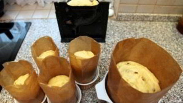 пасхальный кулич со сметаной