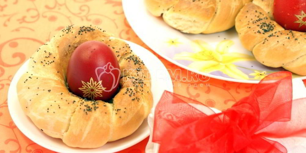 Рецепт пасхальные гнезда