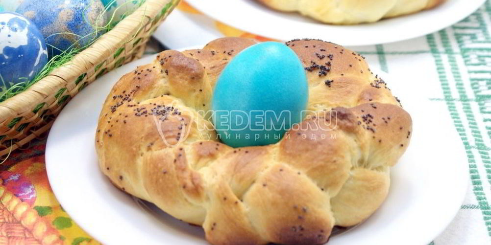 Рецепт пасхальные косички
