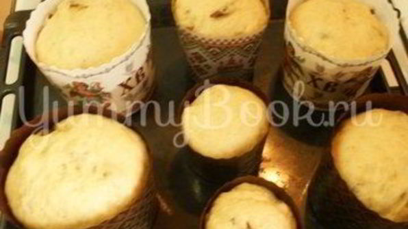 пасхальные куличи с халвой