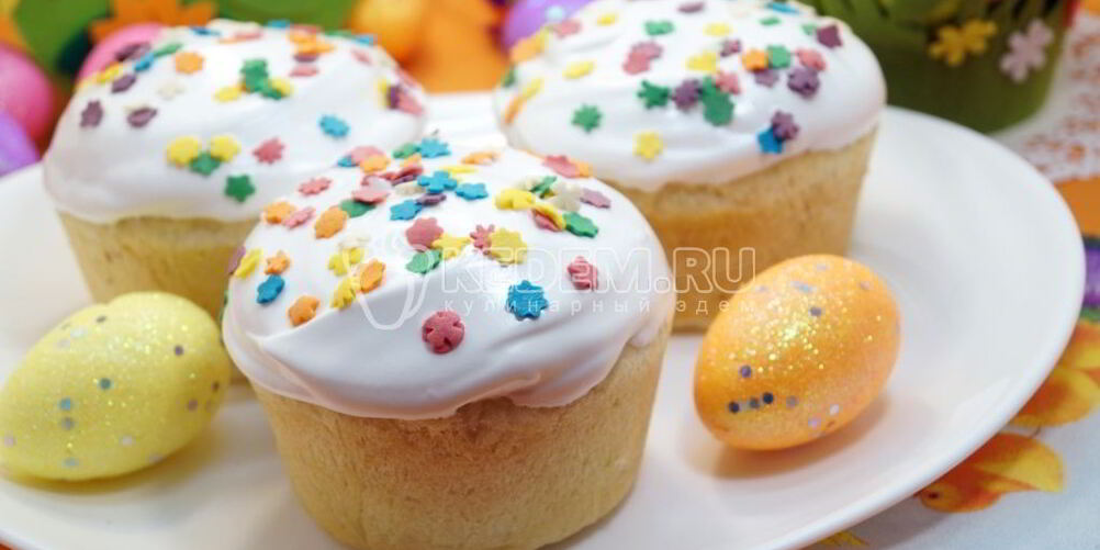 Рецепт пасхальные куличи