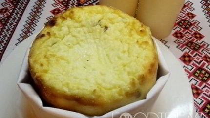 Печеная творожная пасха