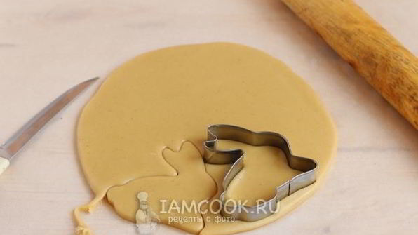 пряник пасхальный заяц