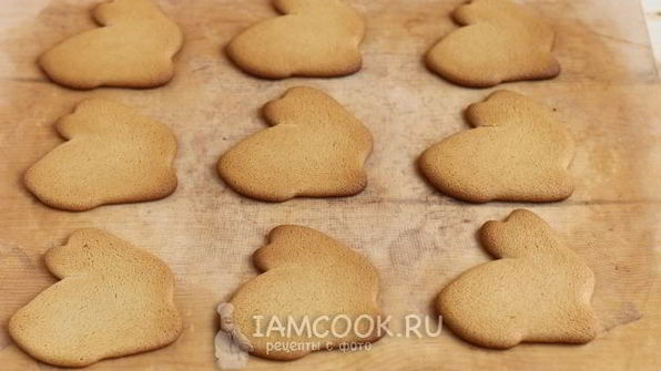 пряник пасхальный заяц