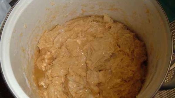 румяный кулич пасхальный