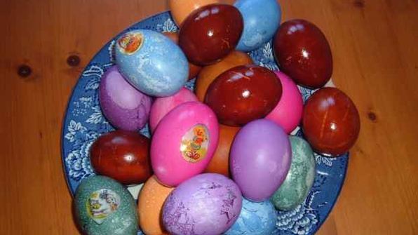 румяный кулич пасхальный