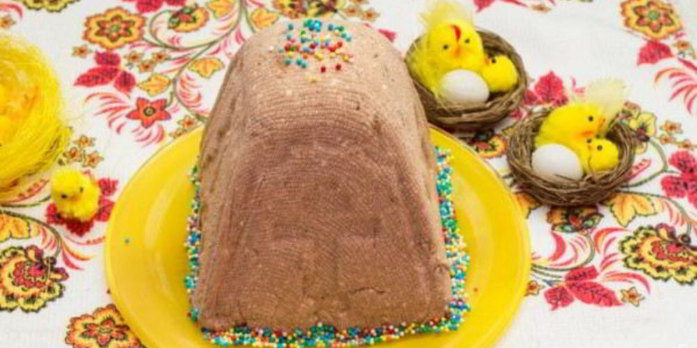 Рецепт шоколадная пасха