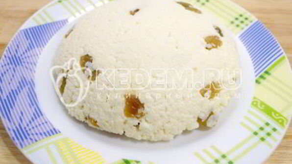 сырная пасха с изюмом