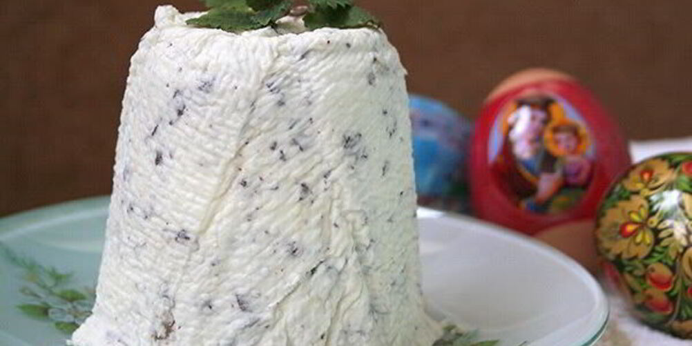 Рецепт сырная пасха с шоколадом