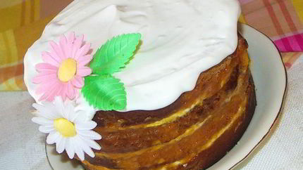 Торт из кулича