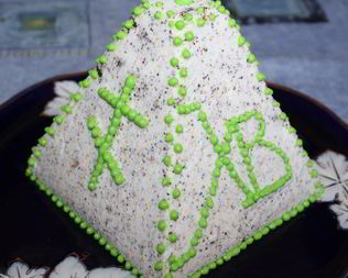 Творожная пасха с маком