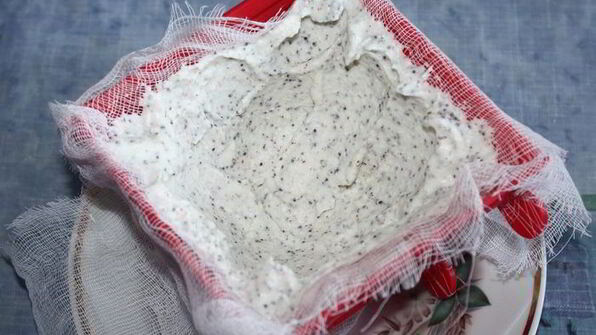 творожная пасха с маком