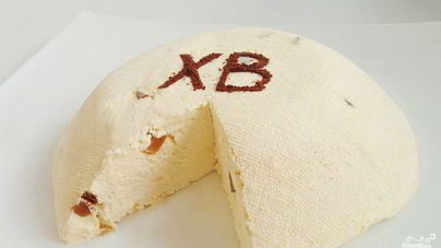 Творожная пасха с желатином без яиц