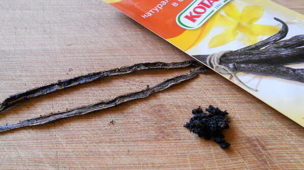 ванильная пасха с орехами