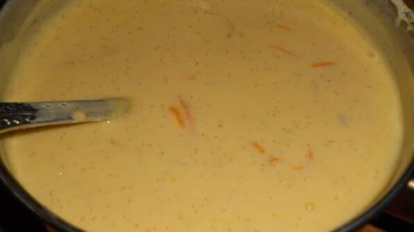 ванильная пасха с орехами