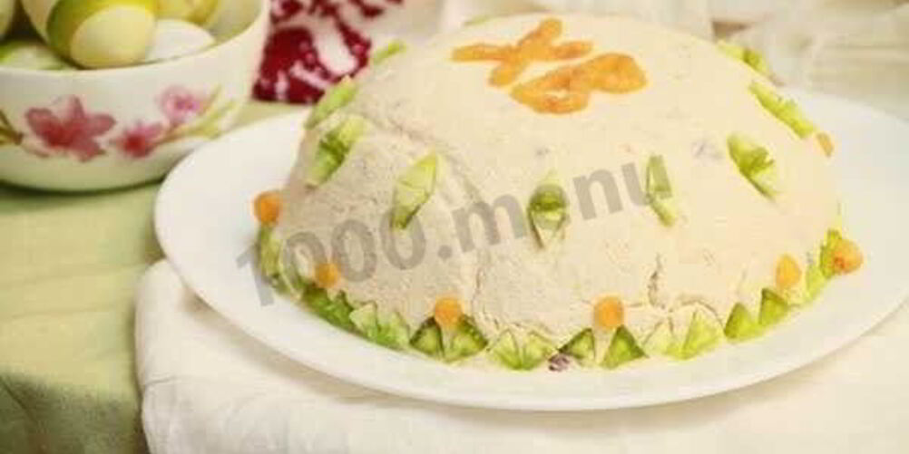 Рецепт заварная пасха с миндалем