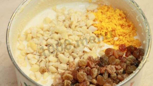 заварная пасха с миндалем