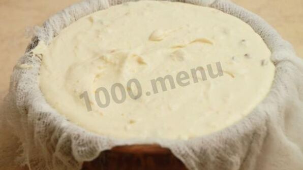 заварная пасха с миндалем