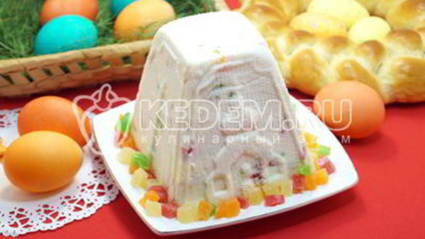 заварная творожная пасха