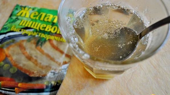 пате из куриной печени с гранатовым желе