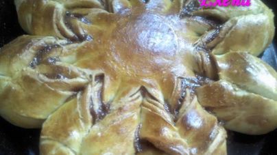 Плетенка со сгущенкой