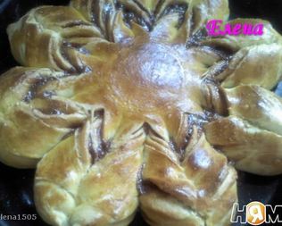 Плетенка со сгущенкой