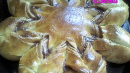 Плетенка со сгущенкой