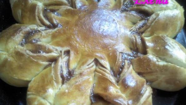 плетенка со сгущенкой