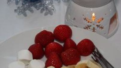 Простое шоколадное фондю