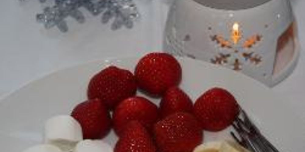 Рецепт простое шоколадное фондю